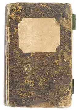 Franz von Aichberger, travel diary of 1836,  cover