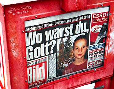 Über Gott und die Welt - Bild-Zeitungstitel: Wo warst du, Gott?