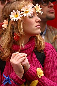 Carnival Monday Parade Cologne 2003 - Flower Power