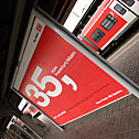 Die Bahn - Die Bescheisser - Gro&szlig;fl&auml;che 35 Euro K&ouml;ln-Frankfurt/Main