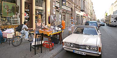 Berlin-Kreuzberg, Oranienstraße, Antiques